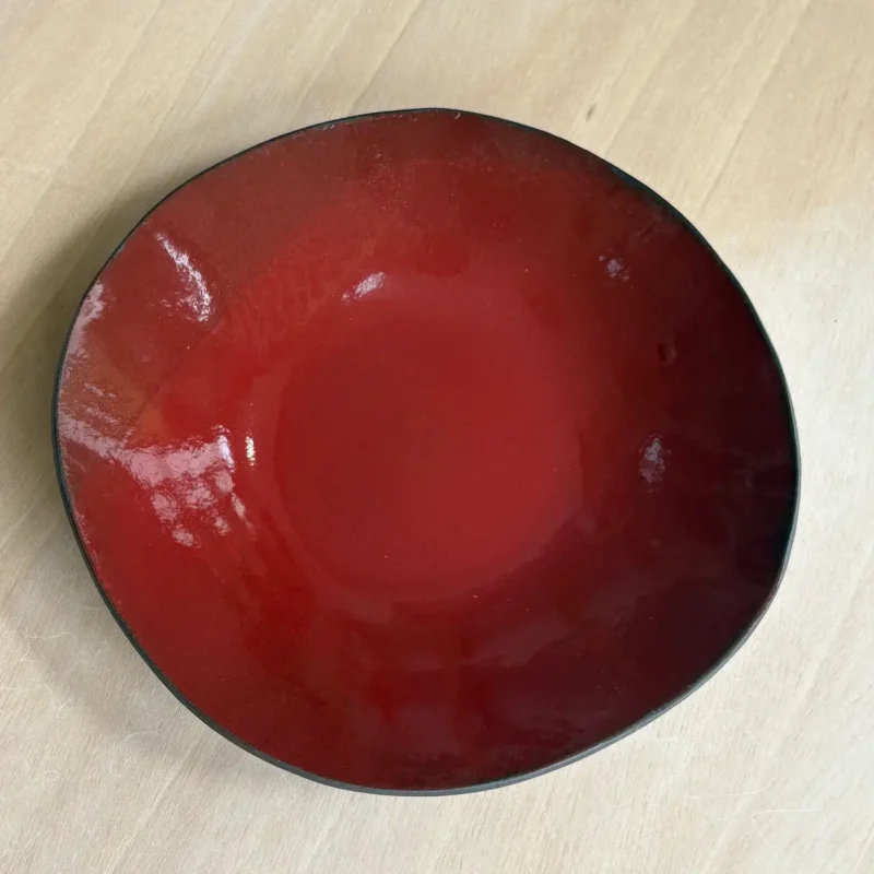 Miners Red salad bowl