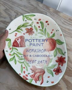 Paint Your Own Artisan Salad Bowl Workshop | 24 September | Kit & Caboodle